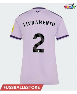 Günstige Newcastle United Tino Livramento #2 3rd trikot Damen 2026-27 Kurzarm